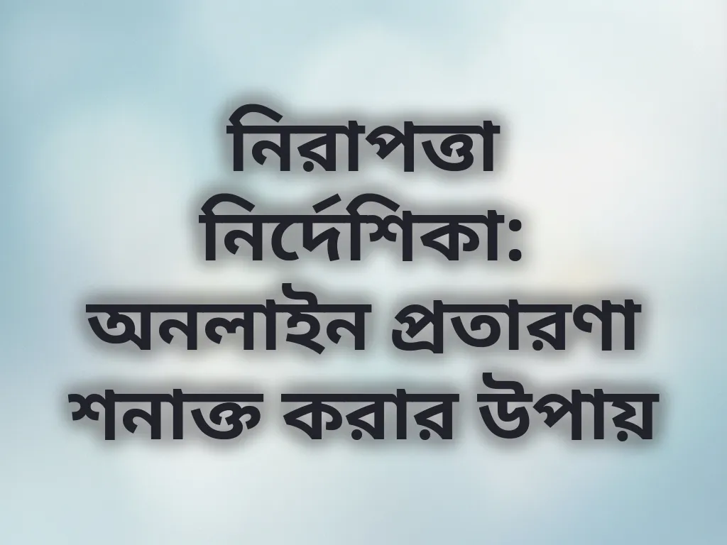 প্রতারণা শনাক্তকরণ